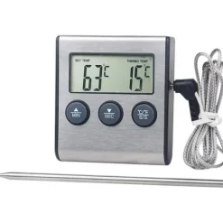 -50℃ 300℃ Kökstermometer Sond Termometer Matlagning Mattermometrar Kötttermometer Sond BBQ Mattermometer