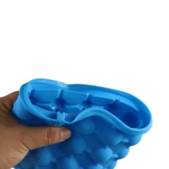 40 bitars Islåda / Ishink i Silikon med lufttätt lock