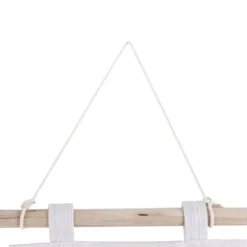 3 fickor bomullslinne vägghängande förvaringspåse dörrpåse sovrum hemmakontor organisatör grå