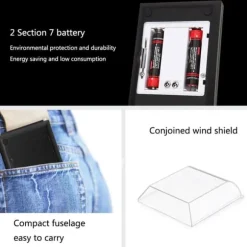 0,001 g hög precision bärbar mini LCD digital elektronisk våg för viktning av smycken, guldpiller 100 g/0,001 g