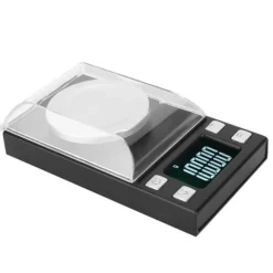 0,001 g hög precision bärbar mini LCD digital elektronisk våg för viktning av smycken, guldpiller 100 g/0,001 g
