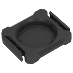 2 i 1 bärbar press- och roterande ölburköppnare för cocktaildrycker Svart