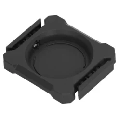 2 i 1 bärbar press- och roterande ölburköppnare för cocktaildrycker Svart