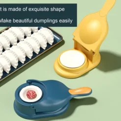 2 i 1 Dumpling Maker Machine - Enkel att använda Hushåll Praktisk Dumpling Skin Press Form