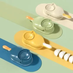 2 i 1 Dumpling Maker Machine - Enkel att använda Hushåll Praktisk Dumpling Skin Press Form