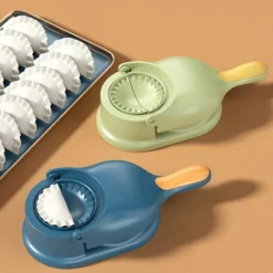 2 i 1 Dumpling Maker Machine - Enkel att använda Hushåll Praktisk Dumpling Skin Press Form