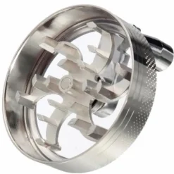 4 lagers Kvarn Tobak Örter Kryddor Kross Manuell Handvev 55 mm