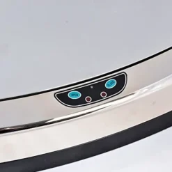 113 Lock för automatisk fyrkantig papperskorg med sensorisk sensor Abs Krom 39 X 27 X 10 Cm 6314