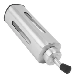 220 ml oljedispenserflaska rostfritt stål oljeflaska såsbehållare för olivolja vinäger sojasås rektangel