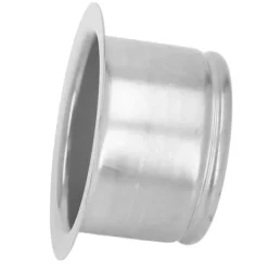 114 mm förlängd diskbänksfläns i rostfritt stål, djup avfallskvarnsfläns, reservdelar till köksdiskbänksfläns