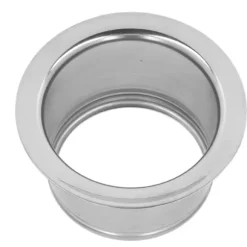 114 mm förlängd diskbänksfläns i rostfritt stål, djup avfallskvarnsfläns, reservdelar till köksdiskbänksfläns