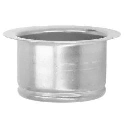 114 mm förlängd diskbänksfläns i rostfritt stål, djup avfallskvarnsfläns, reservdelar till köksdiskbänksfläns