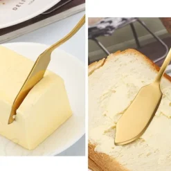 4 Pack Smörknivar i Rostfritt Silverglas . Smörkniv