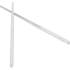 1 par ätpinnar i 304 rostfritt stål ätpinnar porslin bestick kökstillbehör 17,5 cm