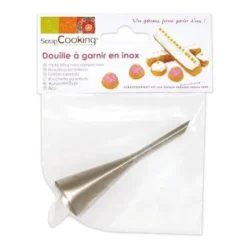 2 pipingspetsar för bakverk - rostfritt stål