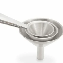 304 Rostfria trattar för att fylla flaskor 3-storlek 3-delad