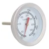 100~700℉ Rostfritt stål BBQ-termometer Temperaturmätare Analog urtavla Dubbel skala