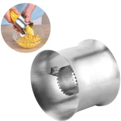 304 Rostfritt Stål Majsskalare Majsskalare Strippverktyg Kökstillbehör