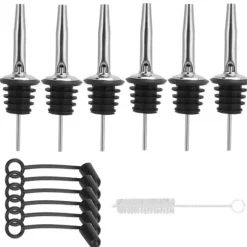 304 Rostfritt Stål Vinflaska Pippropp Spritdispenser Hällkapsyl Kökstillbehör