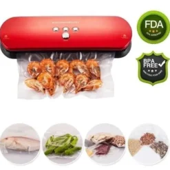 3 rullar präglad vakuumpåse 28*500 CM BPA gratis matförvaring för vakuumförseglare