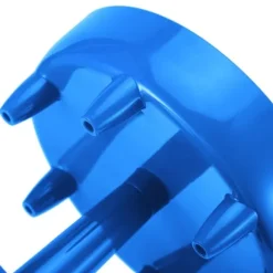 6 Shotglas Dispenser Hållare Roterande Spritdispenser Vinställ Hylla Festtillbehör Blå