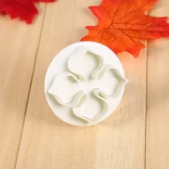 46 st Blomma Fondant Kaka Sockerpyssel Dekoreringskit Utstickare Verktyg Form Set