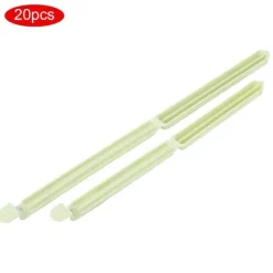 20 st bärbara matsäcksförseglingsklämmor för hemmakök förvaringsförseglare grön