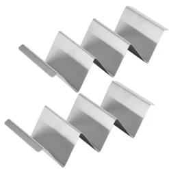 2 st. förvaringsställ för tacopannkaksställ i rostfritt stål för restaurang, hotell, hemkök, typ 2