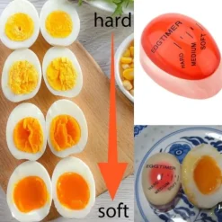 2 st kök äggtimer äggkokning litet verktyg hartsäggverktyg ägg matlagningshjälp färgskiftande matlagningstemperaturobservatör äggkokningsindikatorer | CDON