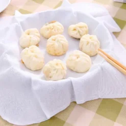 6 st köksbomullsångduk ångkokta bullar dumplings ångduk matlagningstillbehör
