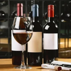 100 st krympsäkert vinflaskskydd, krympskydd för vinkällare och kök, röd 30 mm