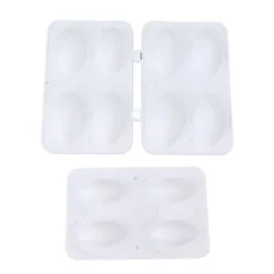 2 st köttbulleform manuell köttfärslimpaform processor tillverkare DIY press fyllning matlagningsverktyg 4 rutnät