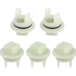 5 st. Köttkvarndelar till hemkök i plast, växelhylsa, passar till Bosch