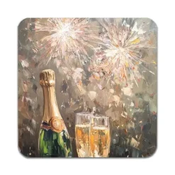 4 ST Nytt År Underlägg