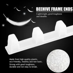 10 st plast bikupa ramändar hållbara distanser biodlingsskyddstillbehör