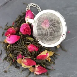 2 st. sil i rostfritt stål, återanvändbara silar för tebollar, kökstillbehör