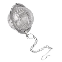 2 st. sil i rostfritt stål, återanvändbara silar för tebollar, kökstillbehör