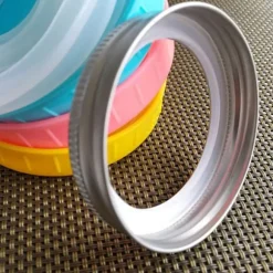 10 st silikonburkpackningar ersättning lufttäta silikonpackningstätningsringar för vanlig munkonservburk