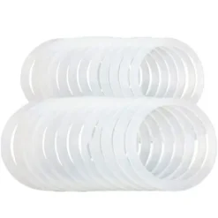 10 st silikonburkpackningar ersättning lufttäta silikonpackningstätningsringar för vanlig munkonservburk