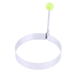 1 st stekt äggform rostfritt stål äggringar pannkaksformare