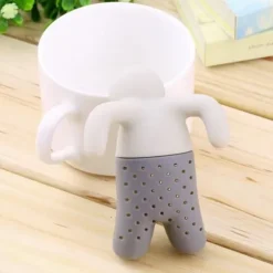 1 st Tekanna Söt tesil, silikon teinfuser Kryddfilterverktyg Tekanna tepåsar för te och kaffe Dryckesartiklar