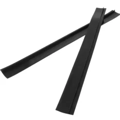 2 st. tätningslist för spishällsbänkskiva, värmebeständig, oljebeständig tätningslist för ugnsspalt (svart 21 tum)