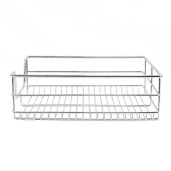 3 st Utdragbara Trådkorgar i Rostfritt Stål - 50 cm (B) med Mjuk Stängning För Skåp och Skafferier Kökslådor Förvaring 430 mm D x 397 mm B x 140 mm H | CDON