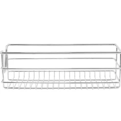 3 st Utdragbara Trådkorgar i Rostfritt Stål - 30 cm (B) med Mjuk Stängning För Skåp och Skafferier Kökslådor Förvaring 430 mm D x 197 mm B x 140 mm H | CDON