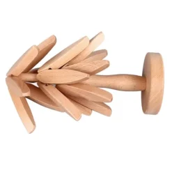 3 st Varmrätter Träunderlägg Trädformad designunderlägg Värmebeständig underlägg i bokträ