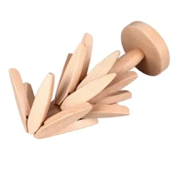 3 st Varmrätter Träunderlägg Trädformad designunderlägg Värmebeständig underlägg i bokträ