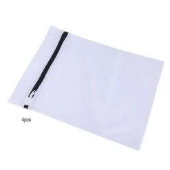 4 st/set finmaskiga tvättpåsar för blus, strumpbyxor, underkläder, BH-underkläder