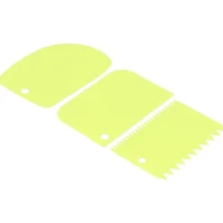 3 st/set kakkrämskrapa degpasty cutters skrapa köksverktyg gör-det-själv bakverktyg grön