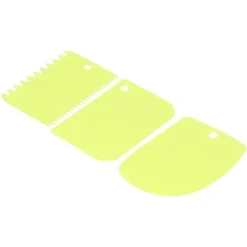 3 st/set kakkrämskrapa degpasty cutters skrapa köksverktyg gör-det-själv bakverktyg grön