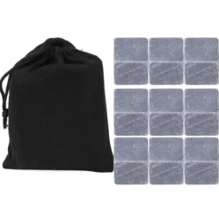 9 stycken whiskystenar dricker isbitar Återanvändbara vinkylare drycker vinkylare stenar